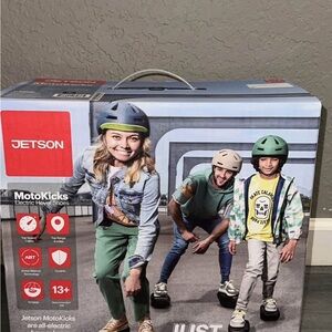 MotoKicks Electric Hover Shoes - Blue and Green